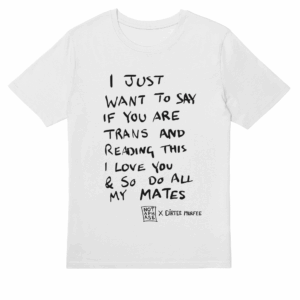 NAP x Dirtee Murfee Ally Shirt - black text